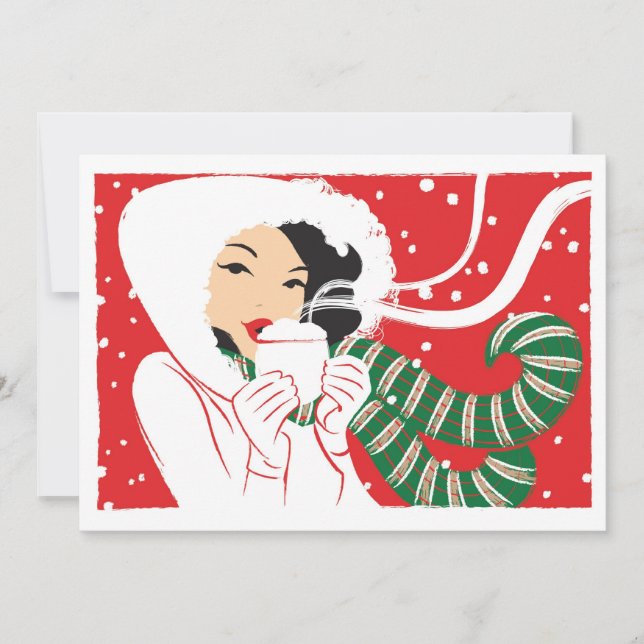 Convite para cacau quente (Frente)