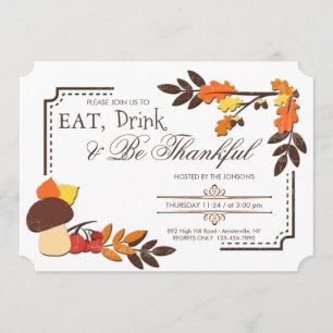 Convite para Cantos de Queda