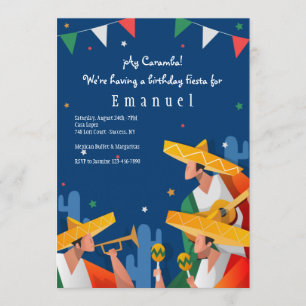 Convite para Cara Mariachi