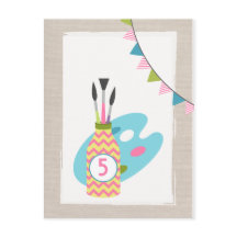 Convite para Cartão de Aniversário do Partido Pint