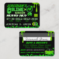 Convite para Cartão de Crédito de Aniversário VIP 