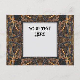 Convite para Cartão-Postal de Especificações