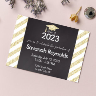 Convite para Casa Aberta de Graduação com Foto