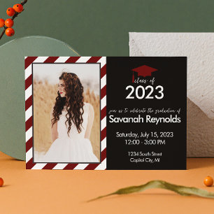 Convite para Casa Aberta de Graduação com Foto