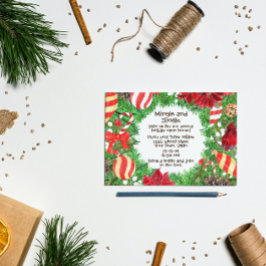 Convite para Casa Aberta de Natal