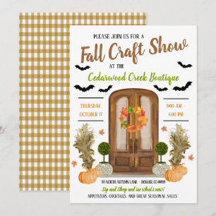Convite para Casa Aberta de Outono