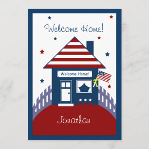 Convite para Casa de Boas-vindas da Casa Patriótic