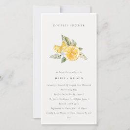 Convite para Casais Botânicos com Limão Mínimo Boh