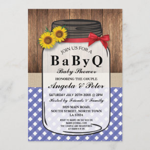 Convite para Casais de Partido do CHURRASCO BABYQ