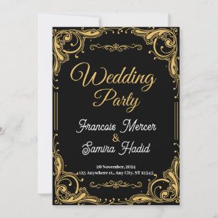 convite para casamento