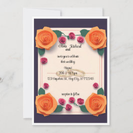 convite para casamento