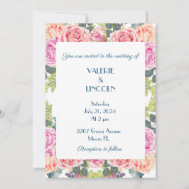 Convite para casamento