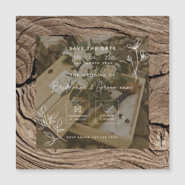 convite para casamento (Frente)