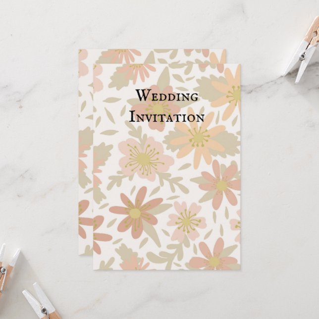 convite para casamento (Frente/Verso In Situ)