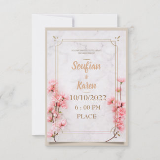 convite para casamento