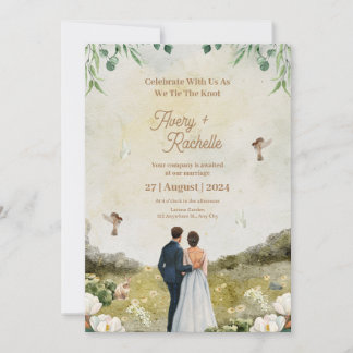 convite para casamento