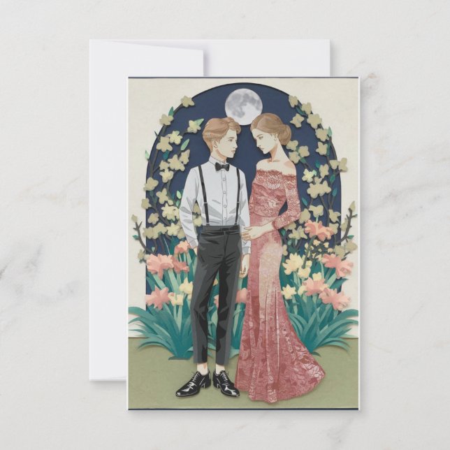 convite para casamento (Frente)