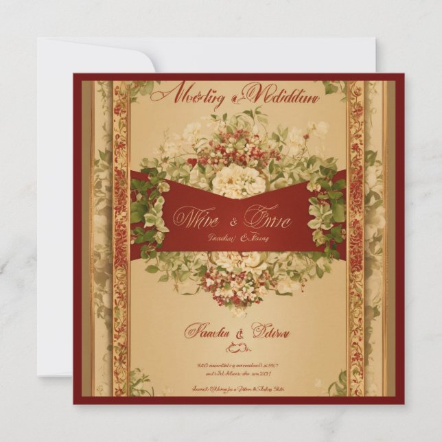 convite para casamento (Frente)