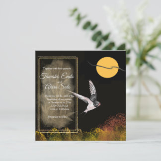 Convite para Casamento Bamboo e Engole