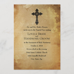 Convite para Casamento Católico através do Livro