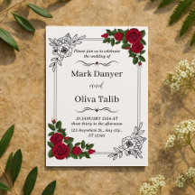 Convite para Casamento Chic & Na moda - Personaliz