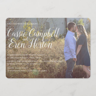 Convite para Casamento Clássico do Sul