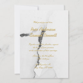 Convite Para Casamento Com Lobras De Tinta Álcool 