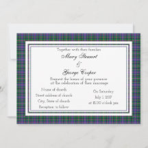 Convite para Casamento Cooper Escocês