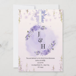 Convite para Casamento Cristão Personalizável