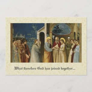 Convite para Casamento Cristão Tradicional