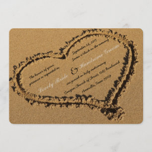 Convite para Casamento da Cruz Cristã da Areia de