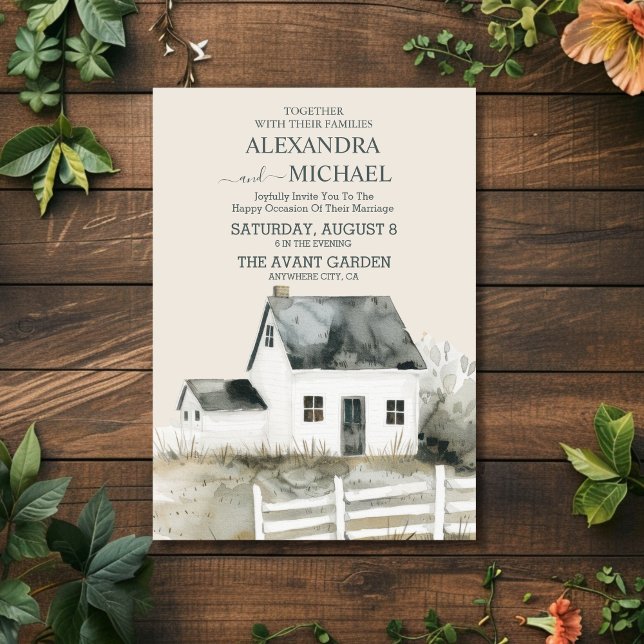 Convite para Casamento da Fazenda Ranchada do País (Criador carregado)