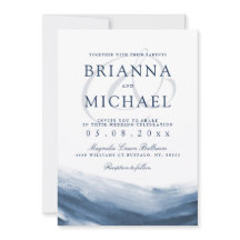 Convite para Casamento da Manhã do Lago Harbor