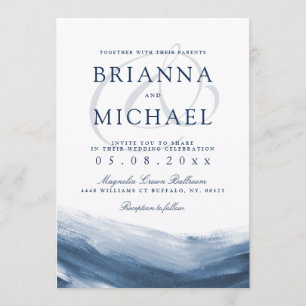 Convite para Casamento da Manhã do Lago Harbor