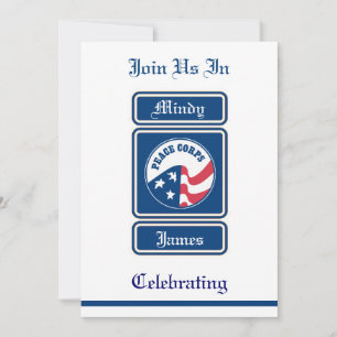 Convite para Casamento da Peace Corps