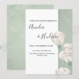 convite para casamento da Trendy Greenery