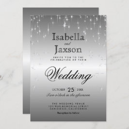 Convite para Casamento das Luzes das Estrelas de P