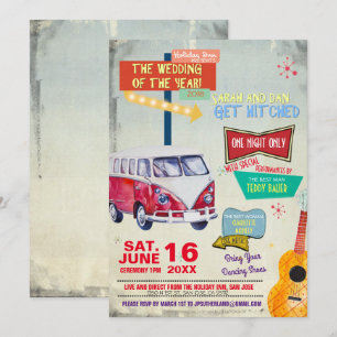 Convite para Casamento de 50 Retroativo