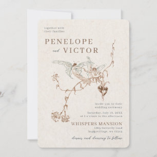 Convite Para Casamento De Amor Com Borboleta