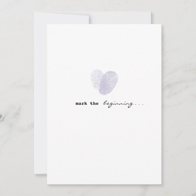 Convite para Casamento de Amor Marcado (Frente)