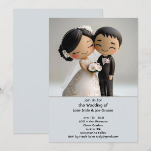 Convite para casamento de amor na Ásia mais recent