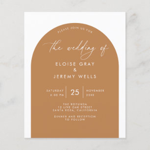 Convite para Casamento de Arch