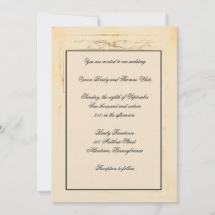 Convite para Casamento de Arcos de Chiques