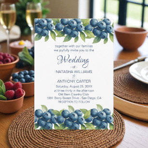 Convite para Casamento de Aromas de Água