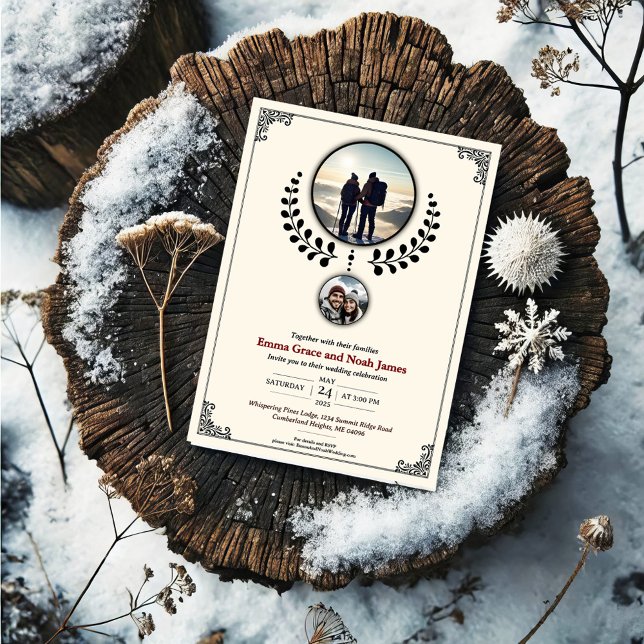 Convite para Casamento de Aventura Romântica de Mo (Criador carregado)