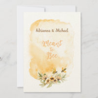 Convite para Casamento de Barato Bonito de Bee