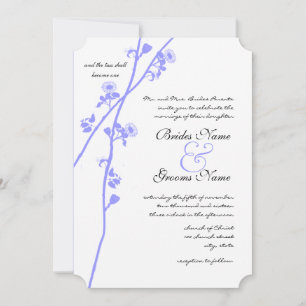 Convite para Casamento de Branch de Flores Selvage