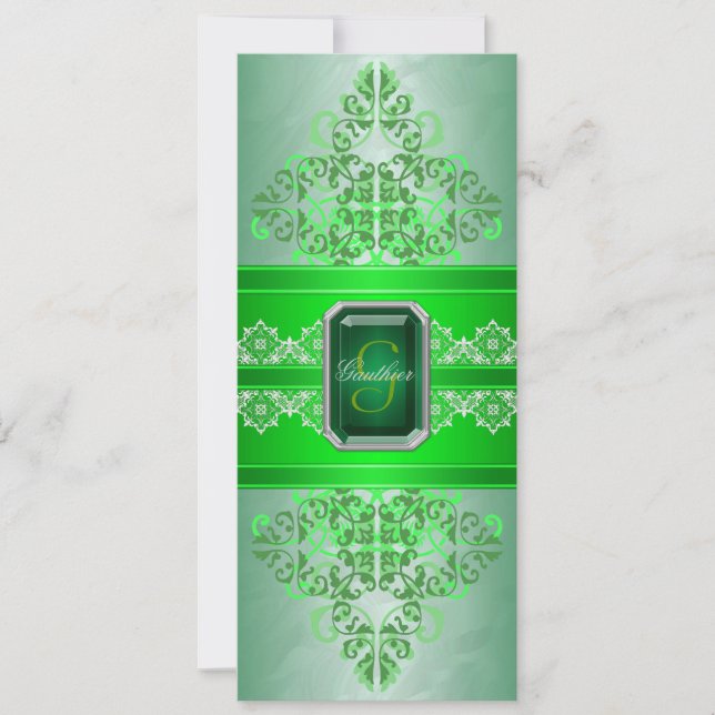 Convite para Casamento de Brisas do Emerald Green  (Frente)