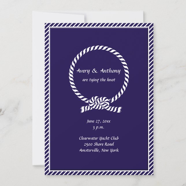 Convite para Casamento de casando (Frente)