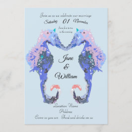 Convite para Casamento de Cavalo